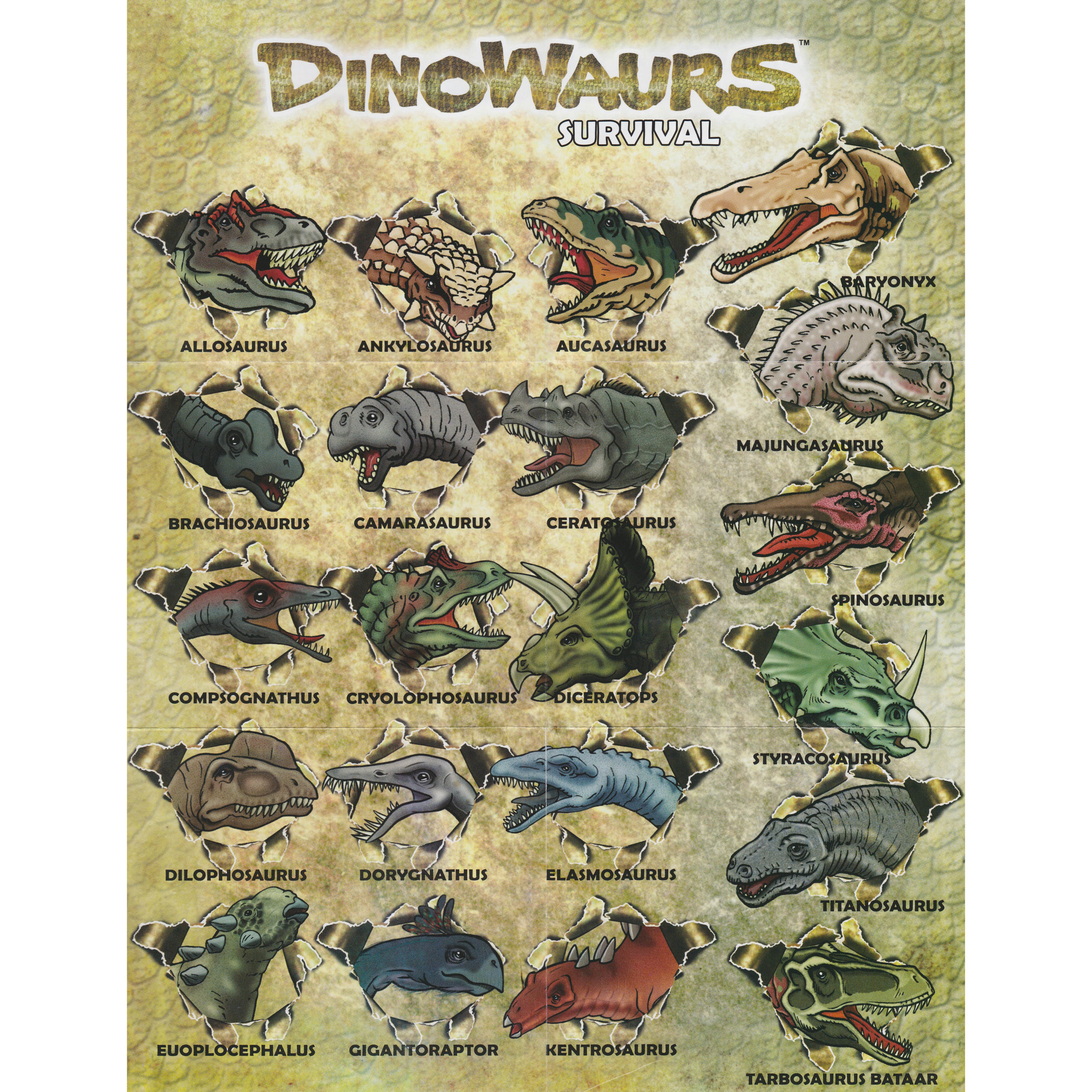 Dinowaurs Survival Sammeltüte one2play 