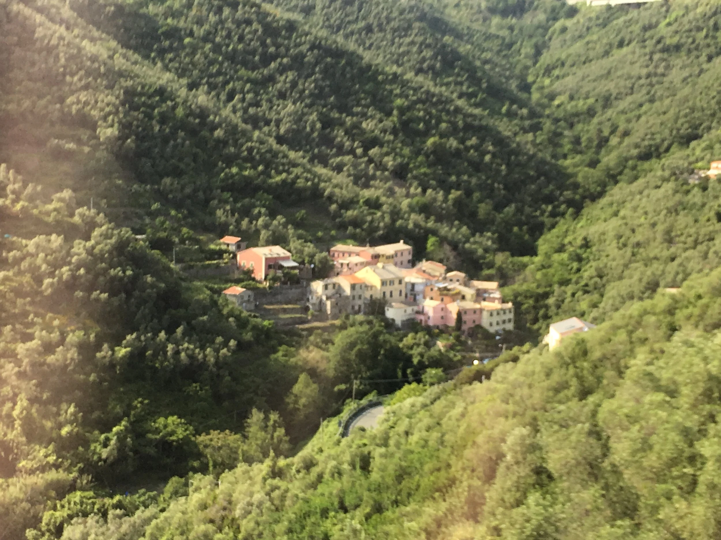Below is one view in Monterosso, the northernmost of the five cities in the Cinque Terre, and our home for a couple of days.