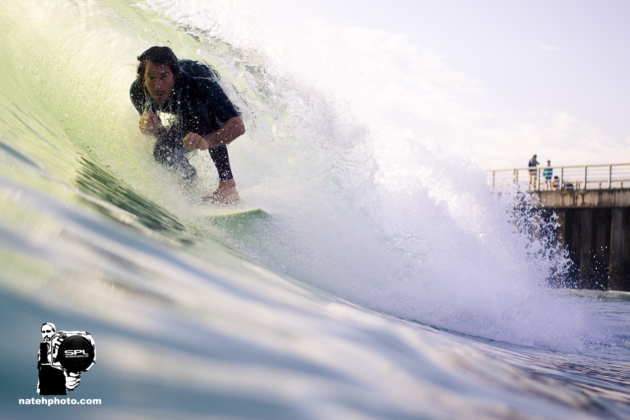 I'll close this post with an awesome shot of Ryan tucking into this little barrel. 