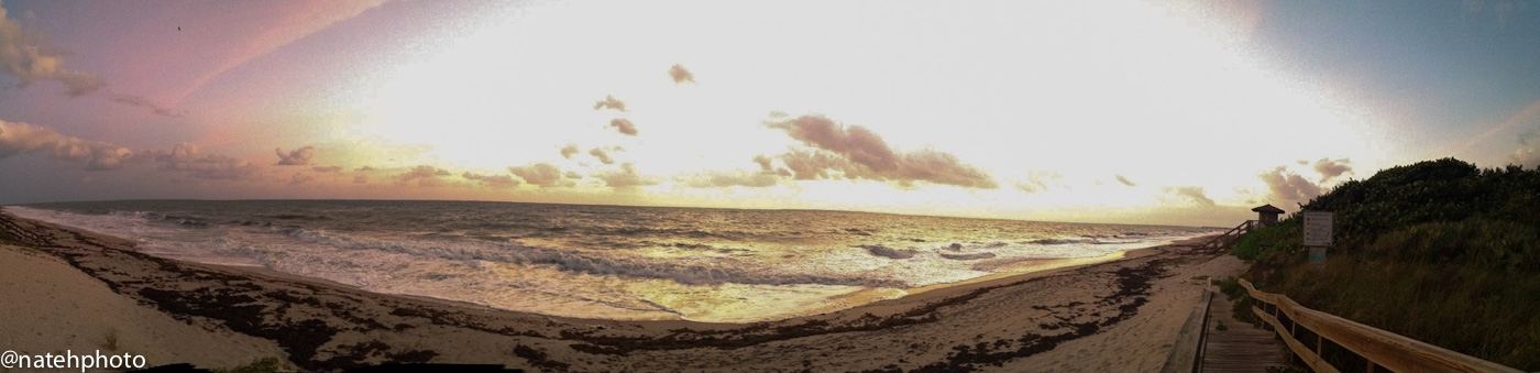 Dawn patrol. Body surf mesh in Vero Beach, FL. 