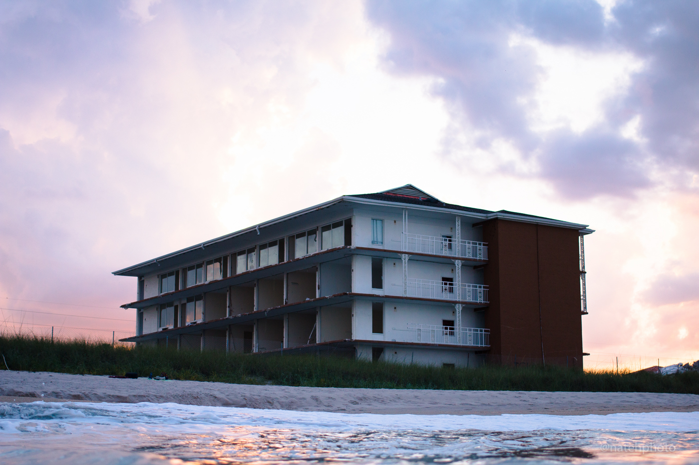 The Surf & Sand Hotel is quickly disappearing... 