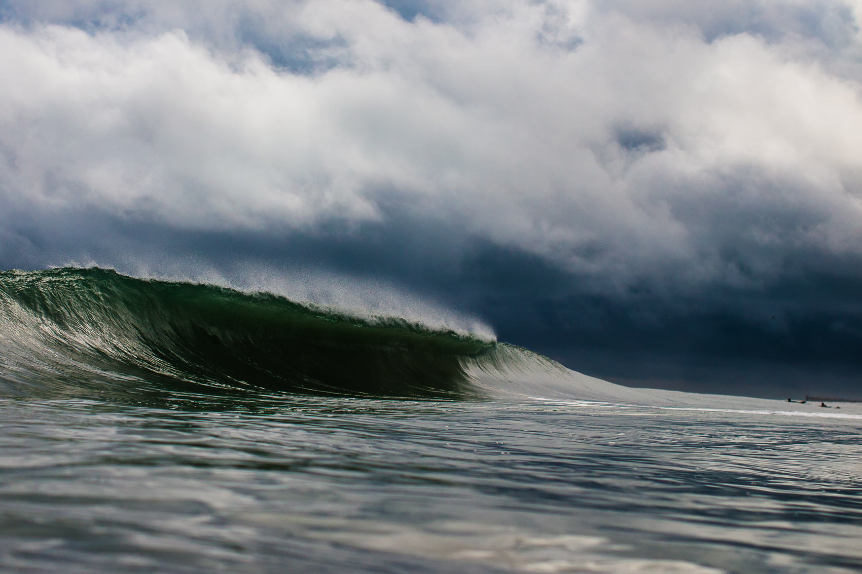 The storm made the lighting on this shot mental! I love this mood setting. 