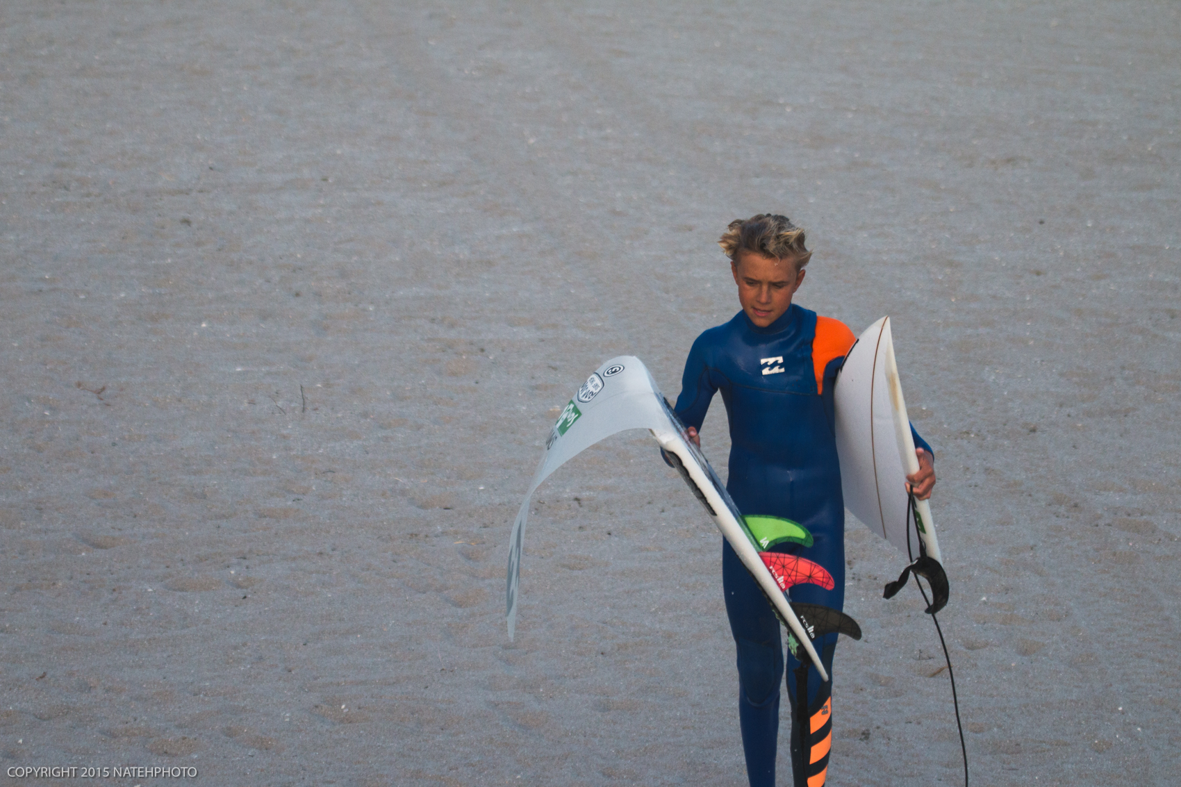 that will happen. He went straight to his quiver and was back out there. Tommy is a charger. 
