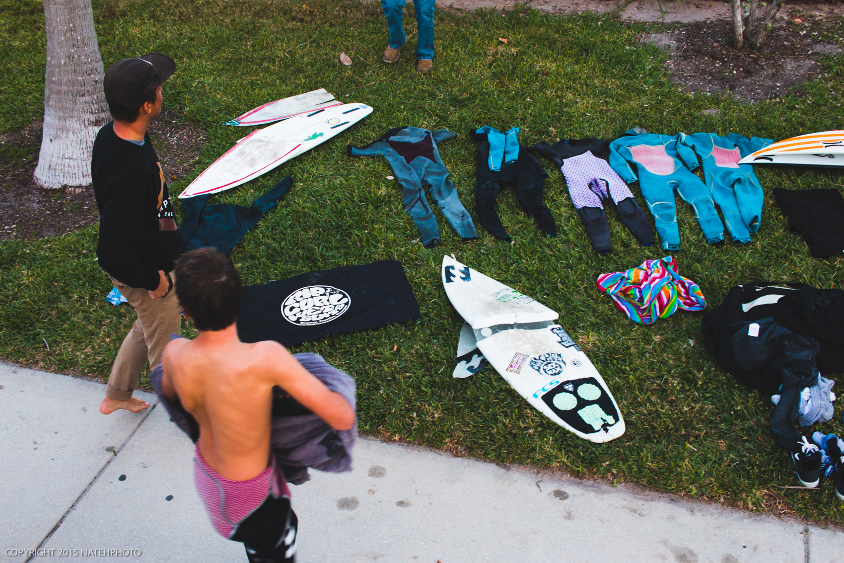 After a long day of work the tools should be examined and properly taken care of. These kids know it well. A few broken boards, sore muscles, stories that will last them a lifetime... Mars really was from another place. 