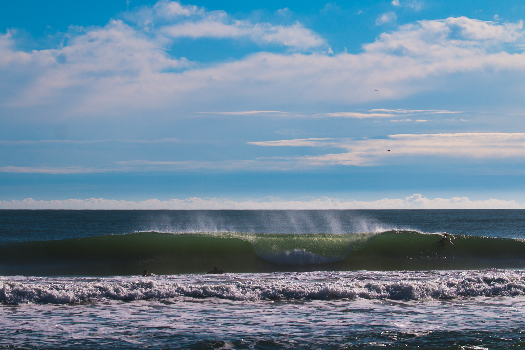 It was a-frames and offshores. Great job Florida. 