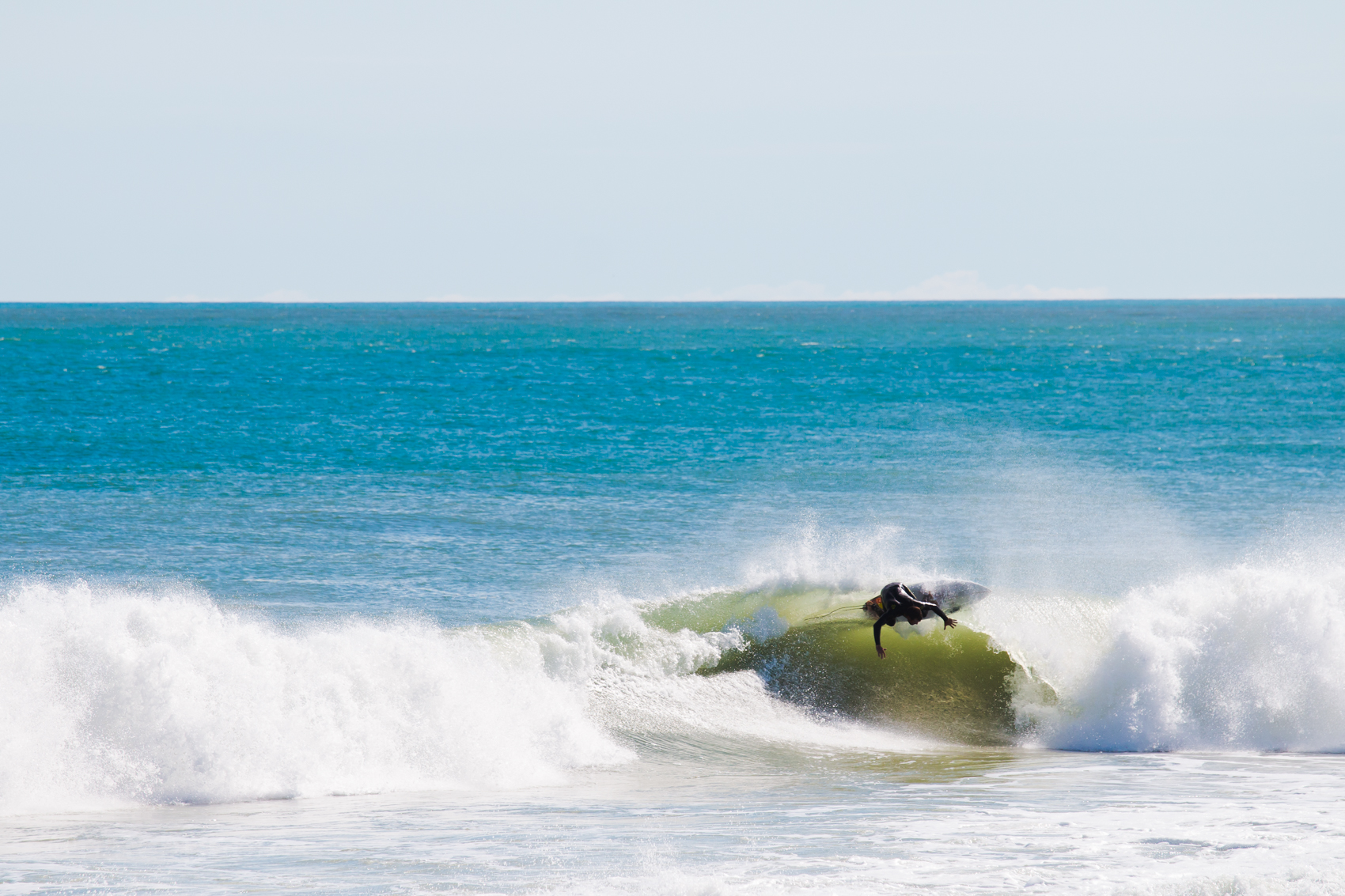 Yergans new approach to barrel riding. 