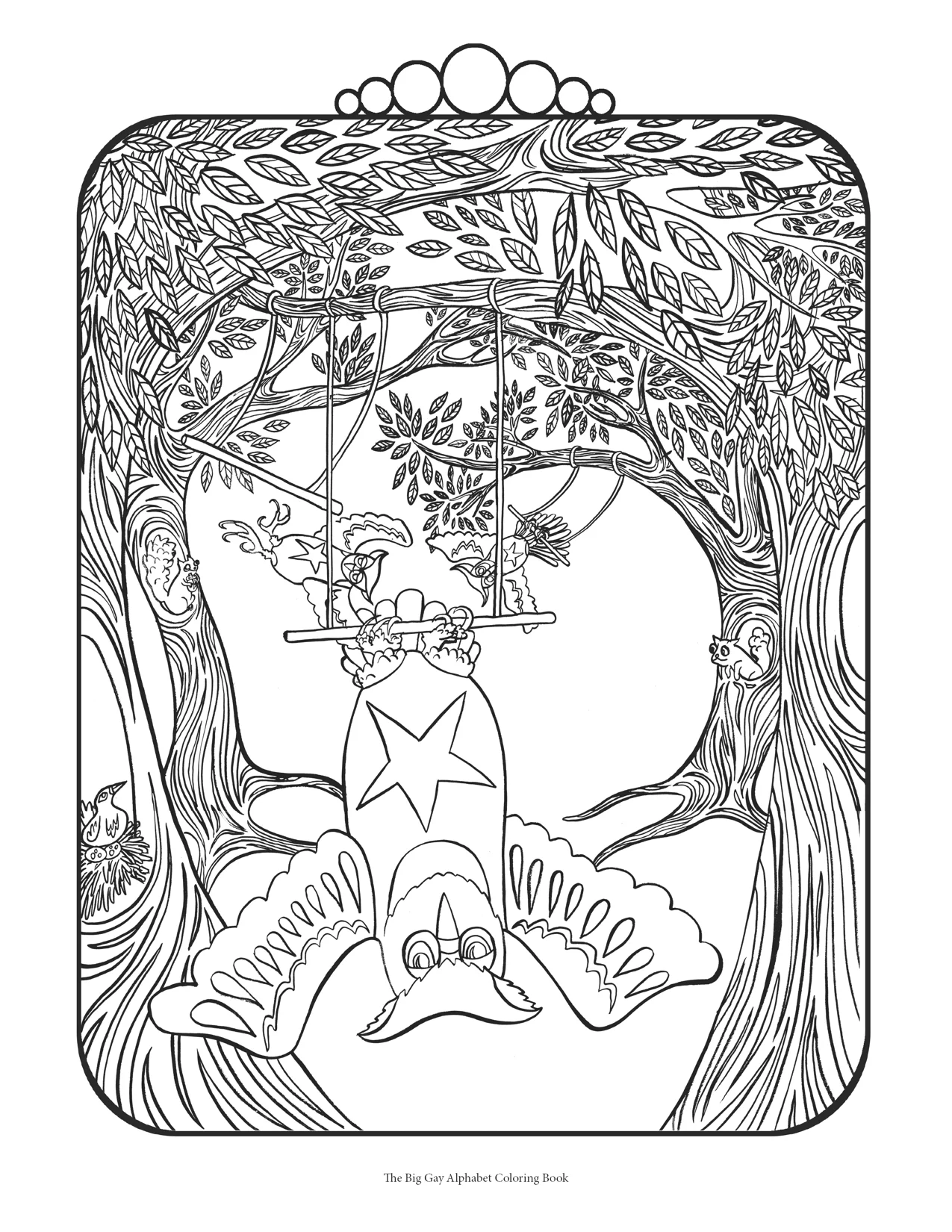 The Big Gay Alphabet Coloring Book