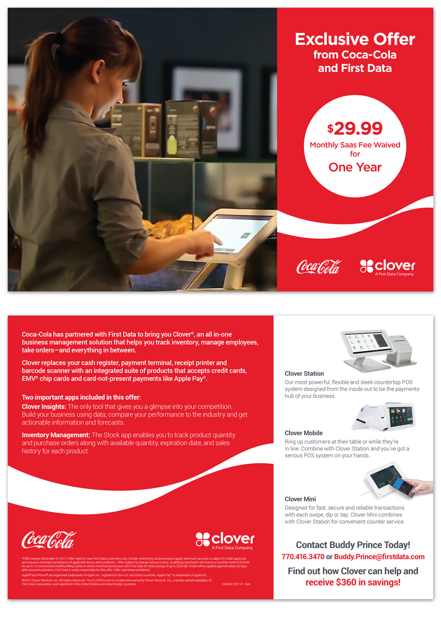 B2B Co-branded Promotion Card