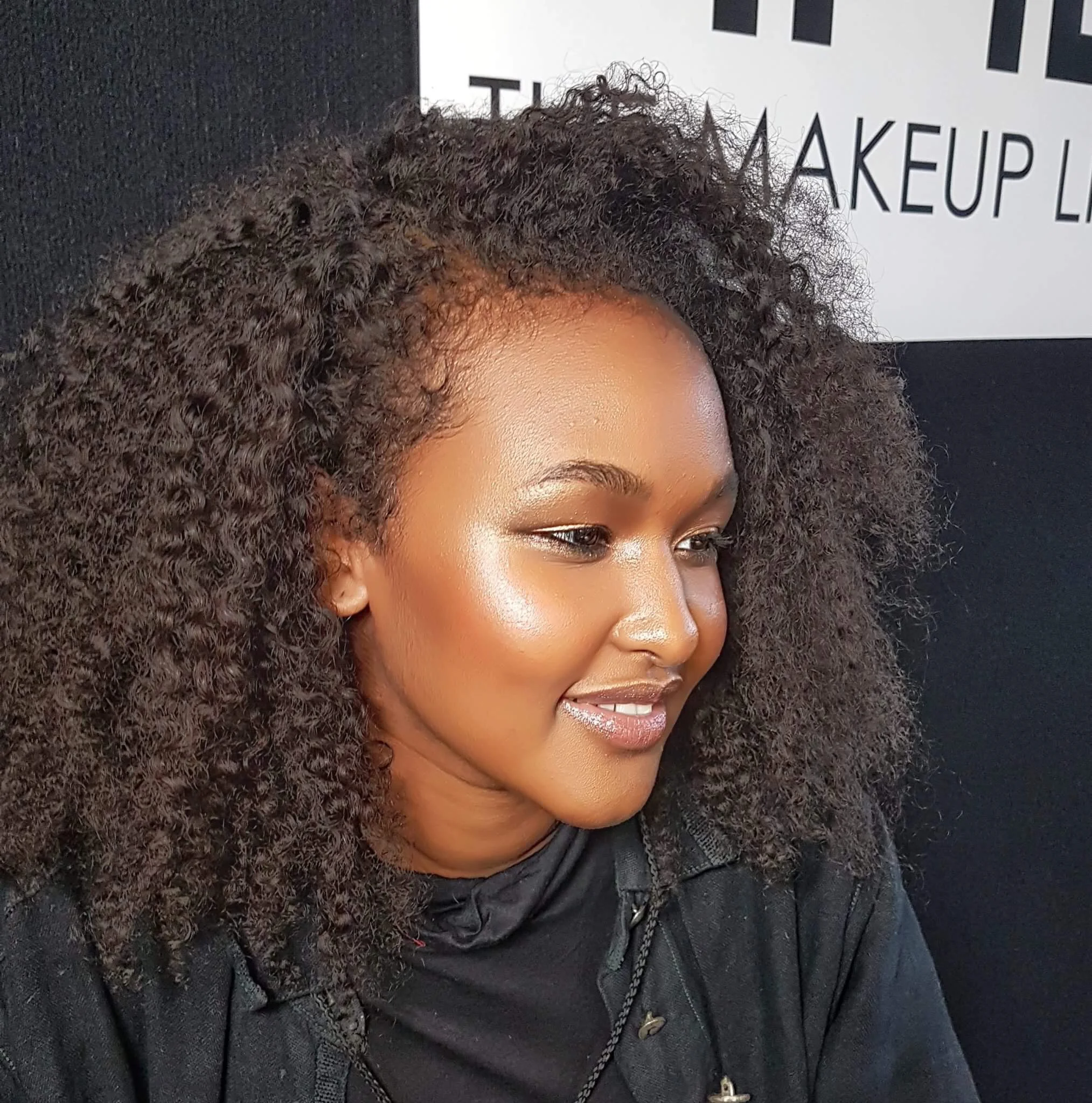Our fabulous model, Yasmin. Makeup and photo by Kat.