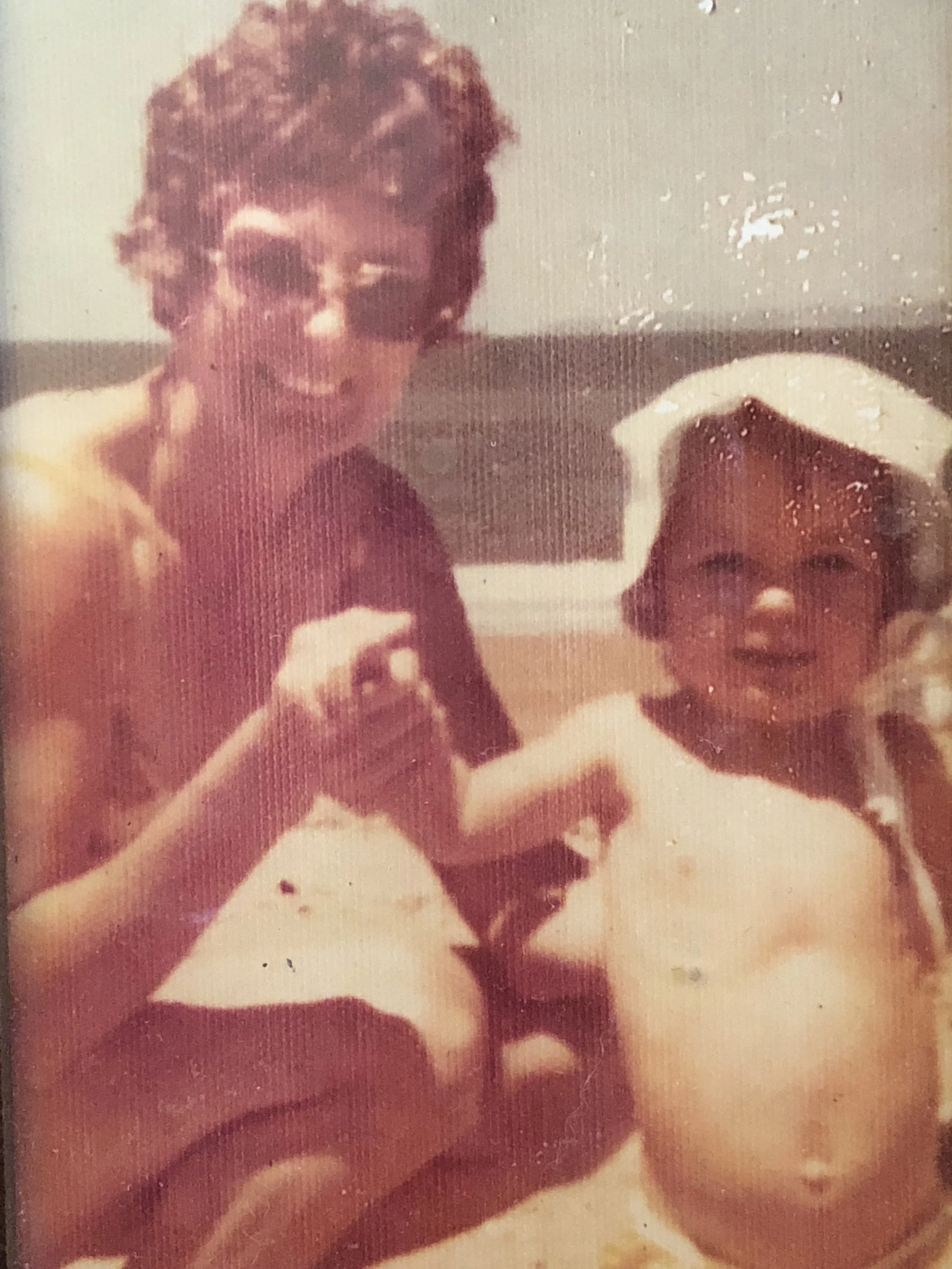 Nell and I in the early 70's.