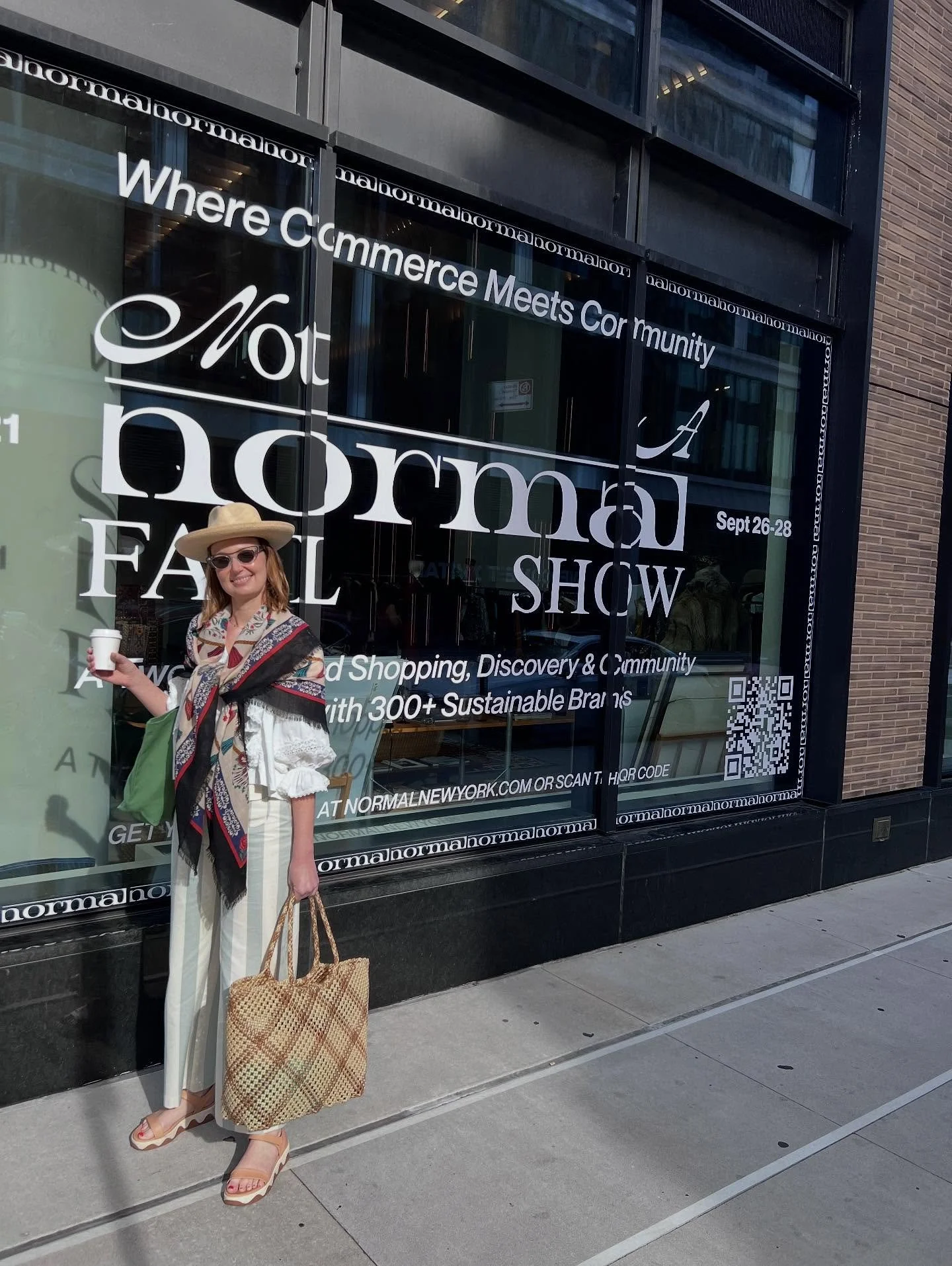 Last day of Not-A-Normal Fair! 2 floors of amazing makers- check some of my favorites here. Also, special thanks to my cute booth guy 😍❤️😍 @ecjred

@castlecliff_nyc (jewelry💎) @cherinstudio (decor) @niraresorts (👗apparel) @sirraharchive (bags 👛)