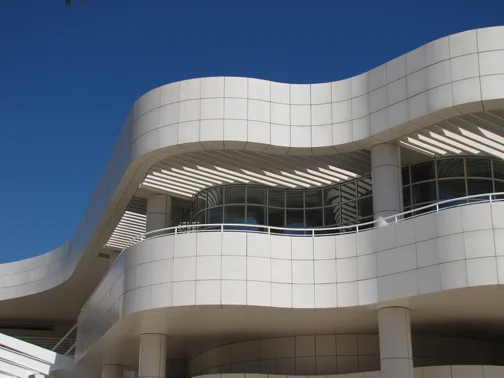 Another shot of The Getty's beautiful architecture