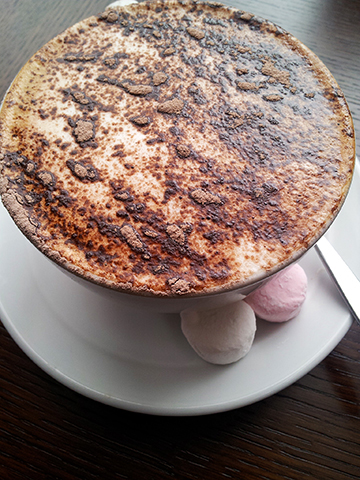 One of the most delicious drinks ever from the Market Kitchen! Did you know New Zealand has a dedicated coffee culture and that baristas are competitive?