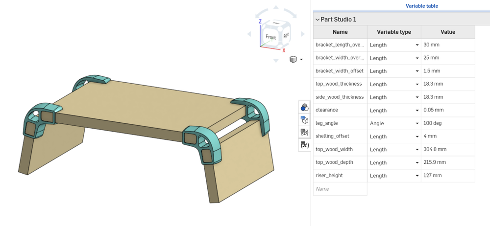 MDR - Monitor Desk Riser - CAD Summary Screenshot 220103.png