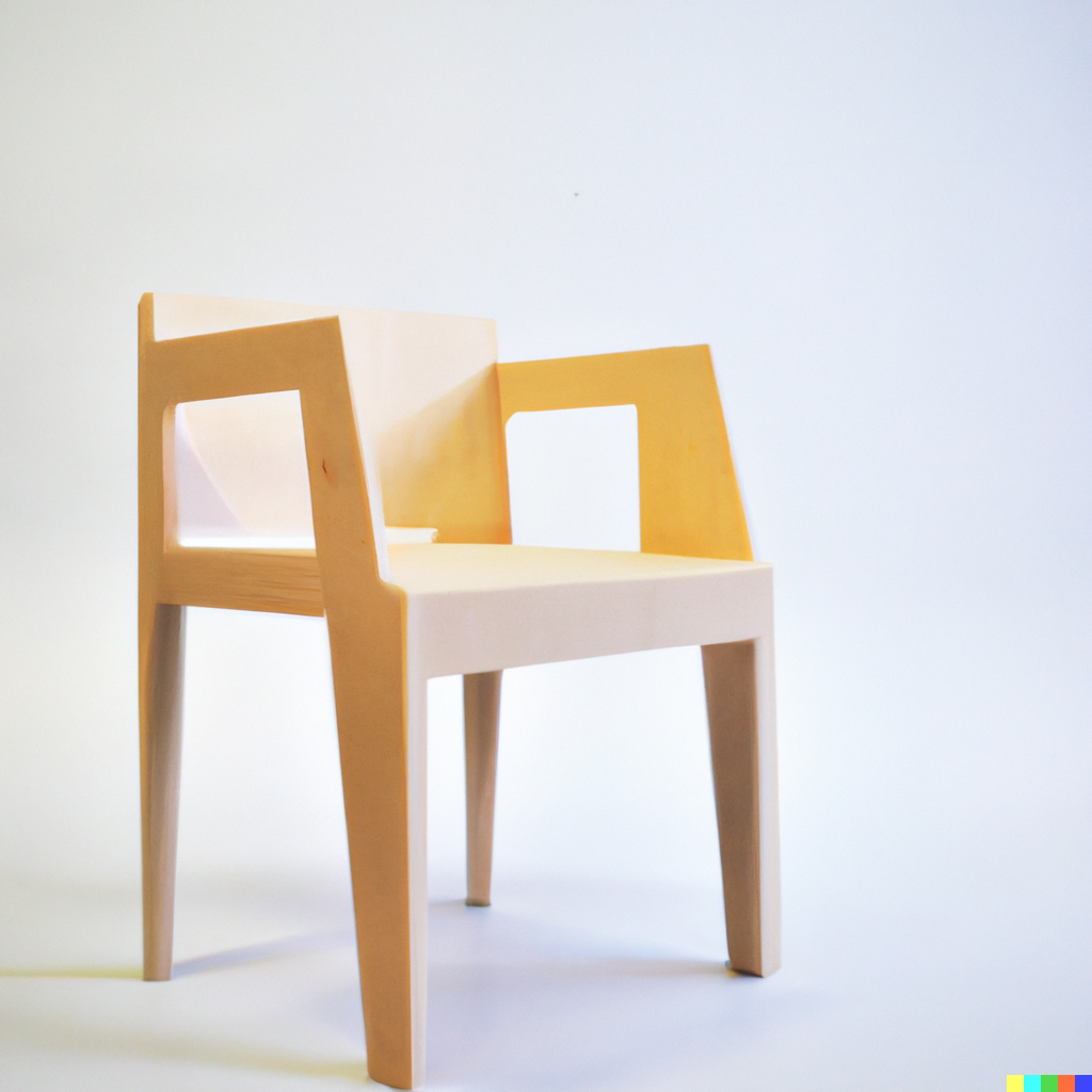 DALL·E 2023-05-08 14.18.44 - a bauhaus chair made from plywood.png