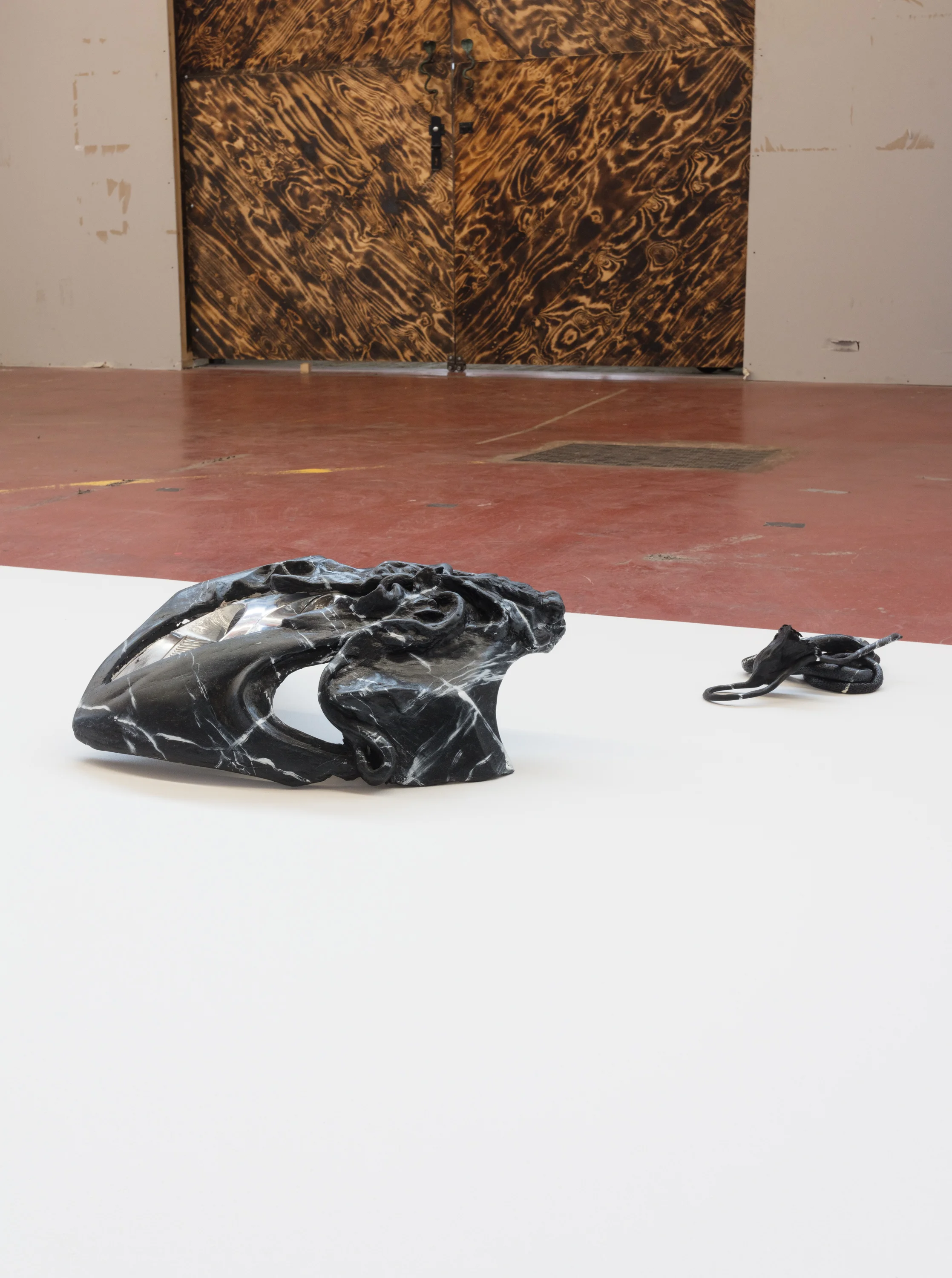‘relic’ & ‘motif’ ‘relic’ found motorcycle debris, jesmonite, clay, faux finish. ‘motif’ ceramic, faux finish by pierre-yves morel