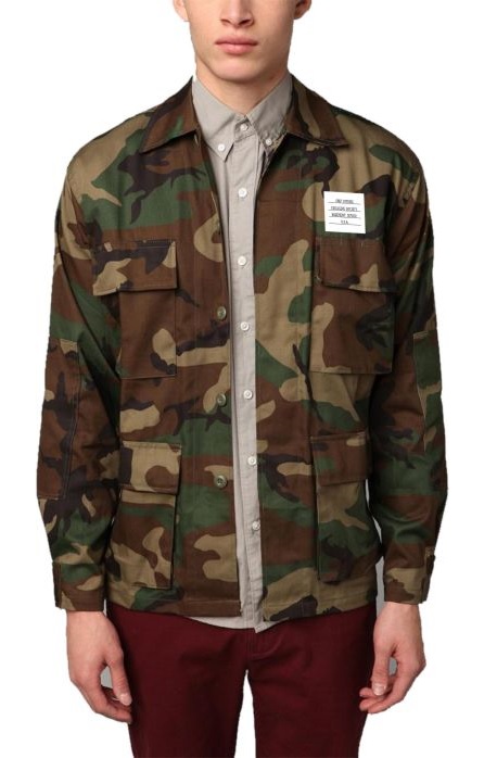 nike army fatigue jacket