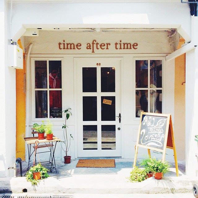 A quaint hippie store in Haji Lane, Singapore