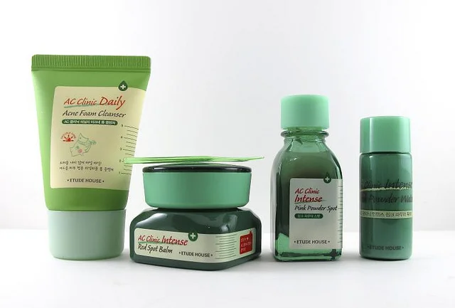 The Etude House AC Clinic is an affordable yet thorough line of zit-fighting products. Love the Red Spot Balm too!