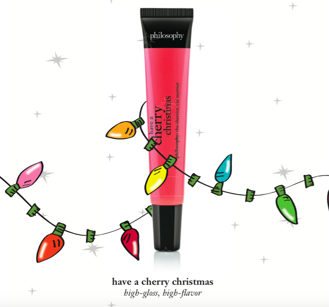 have a cherry christmas lipshine
