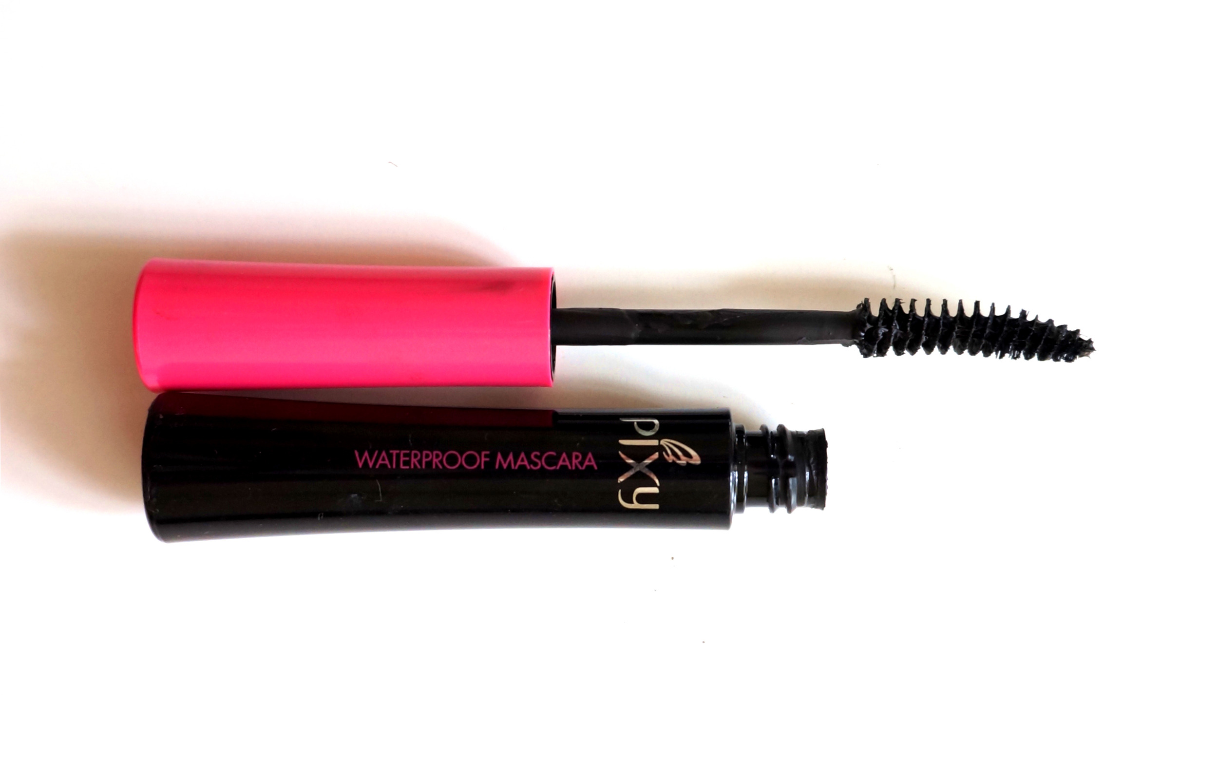  Step 10: Pump up your lashes with the Pixy Waterproof Mascara in Black (P260). This is a really, really good mascara. Seriously. I only used two layers to get falsies-level lashes. 