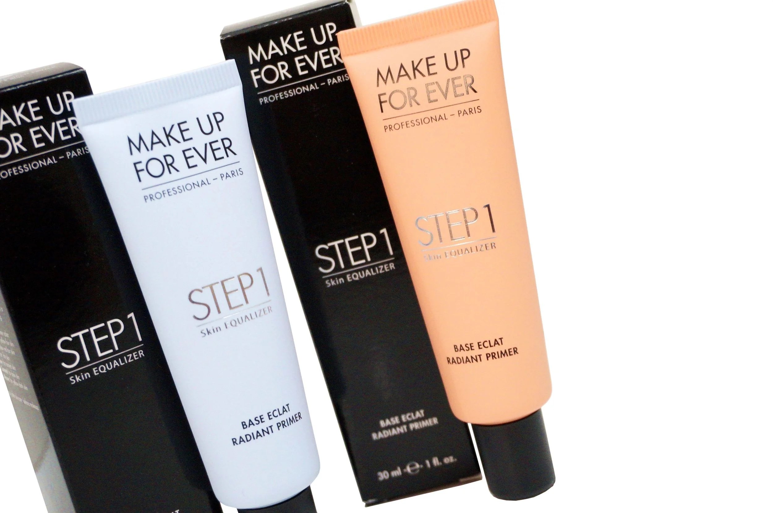 MAKE UP FOR EVER Radiant Primer Swatches - Escentual's Blog