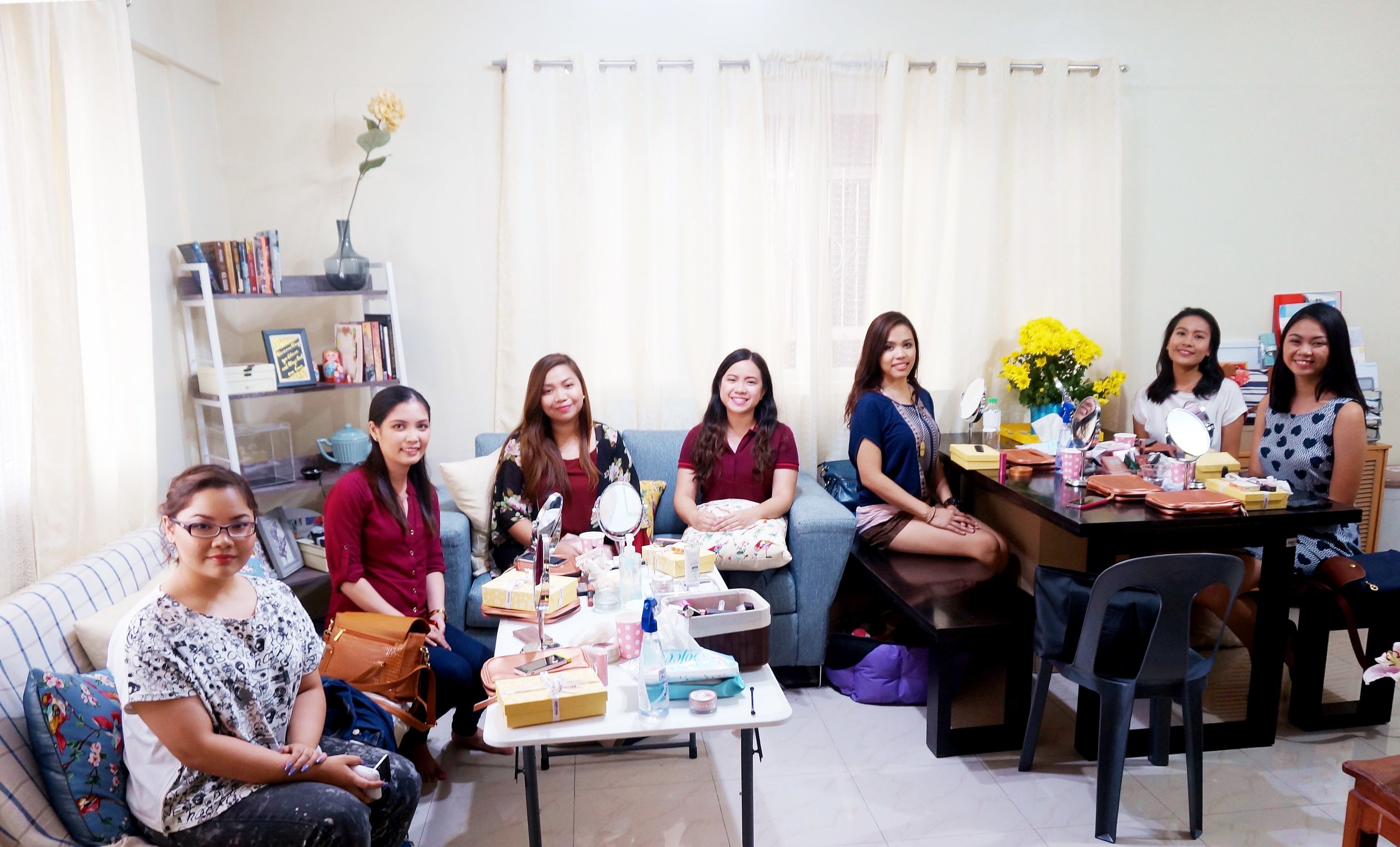 Last Saturday's batch was a lively one! Aside from makeup, we also talked about personal growth and our love life haha. Fun times.