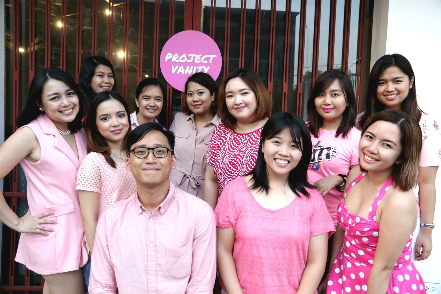 From left: Me, Jordianne, Kim, Rae, Paul, Liz, Marielle, Stacie, Katsy, Kisty and Angela (missing M.R.!)