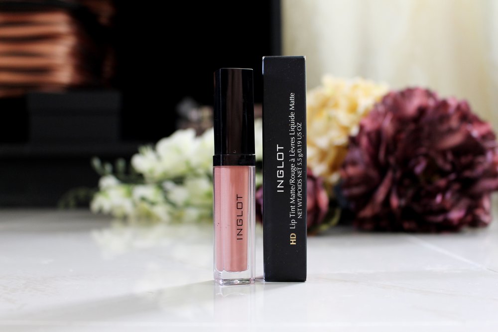 A lovely pinky nude: The Inglot HD Lip Tint Matte in #17 — Project 