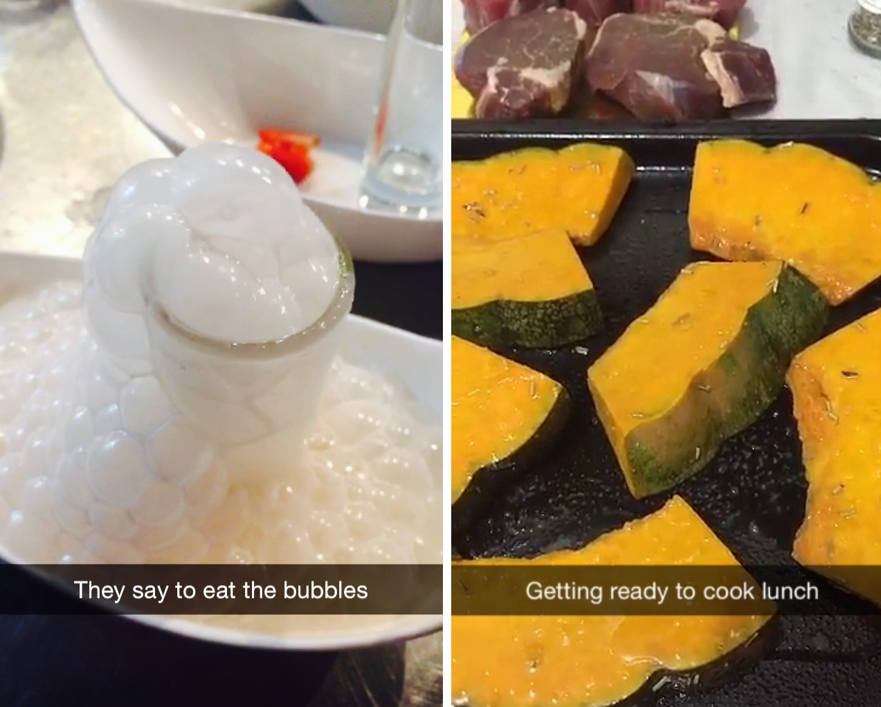 A couple of recent Snaps! Love posting about food hehe