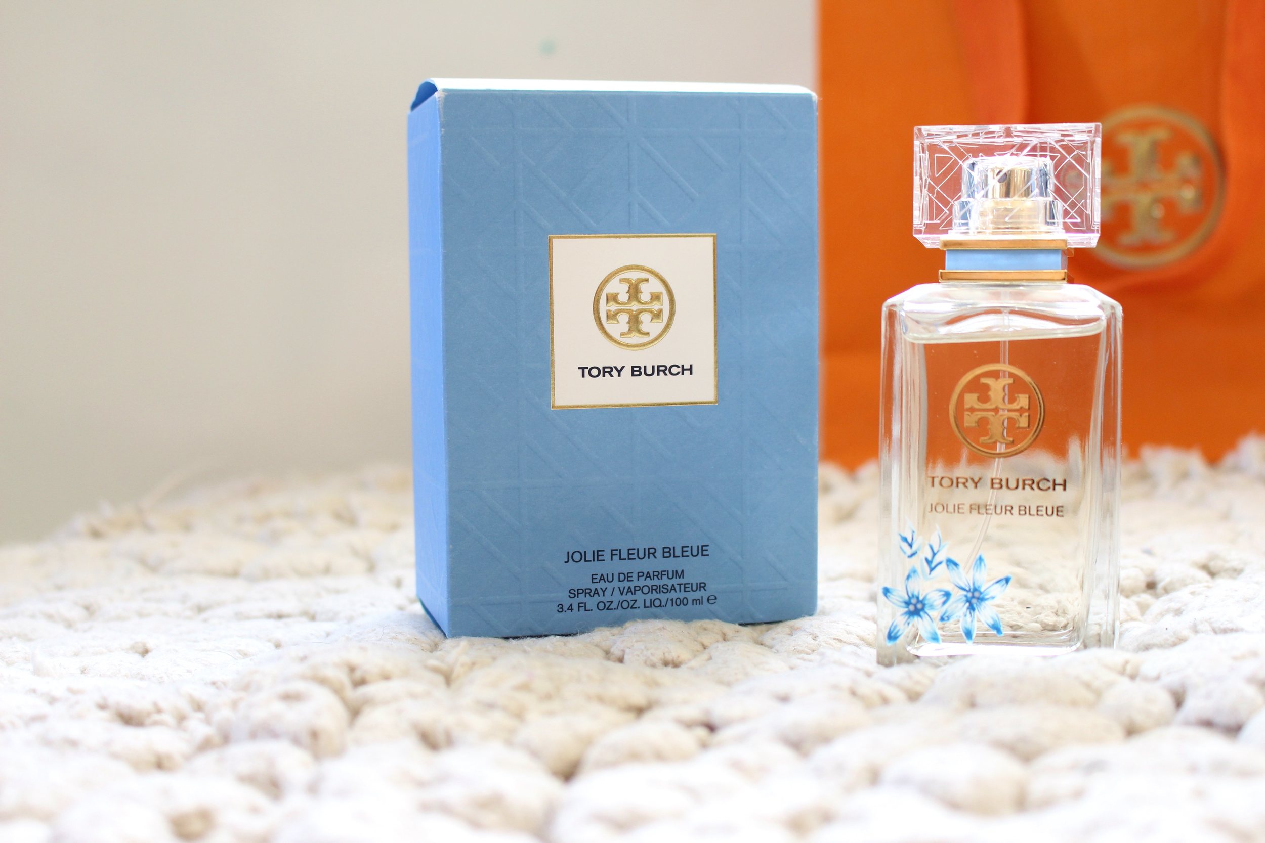 Current go-to scent: The Tory Burch Jolie Fleur Bleue — Project Vanity