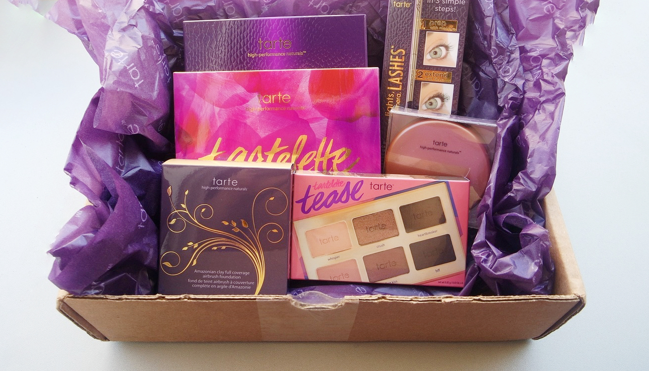 My Tarte haul made it! 