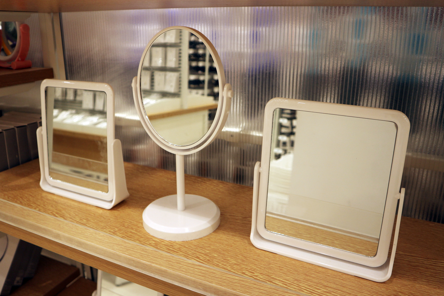 Desk mirrors are P99 to P149 each