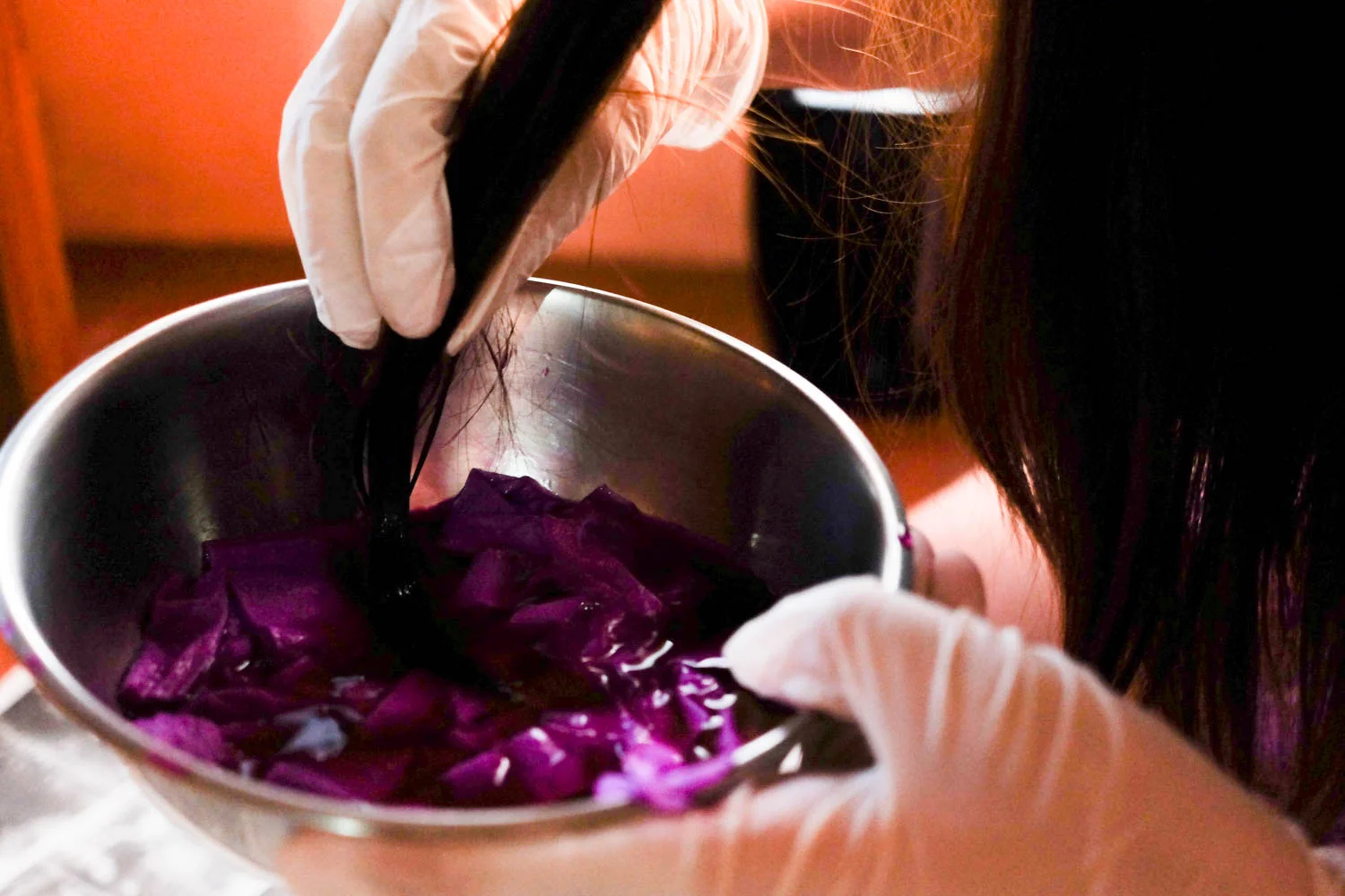 What happened when I dyed my hair with don't laugh crepe paper