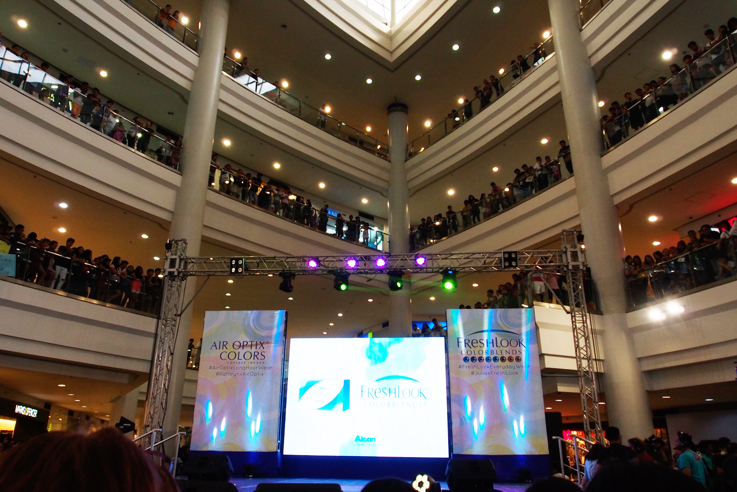 There were even more people outside this shot!