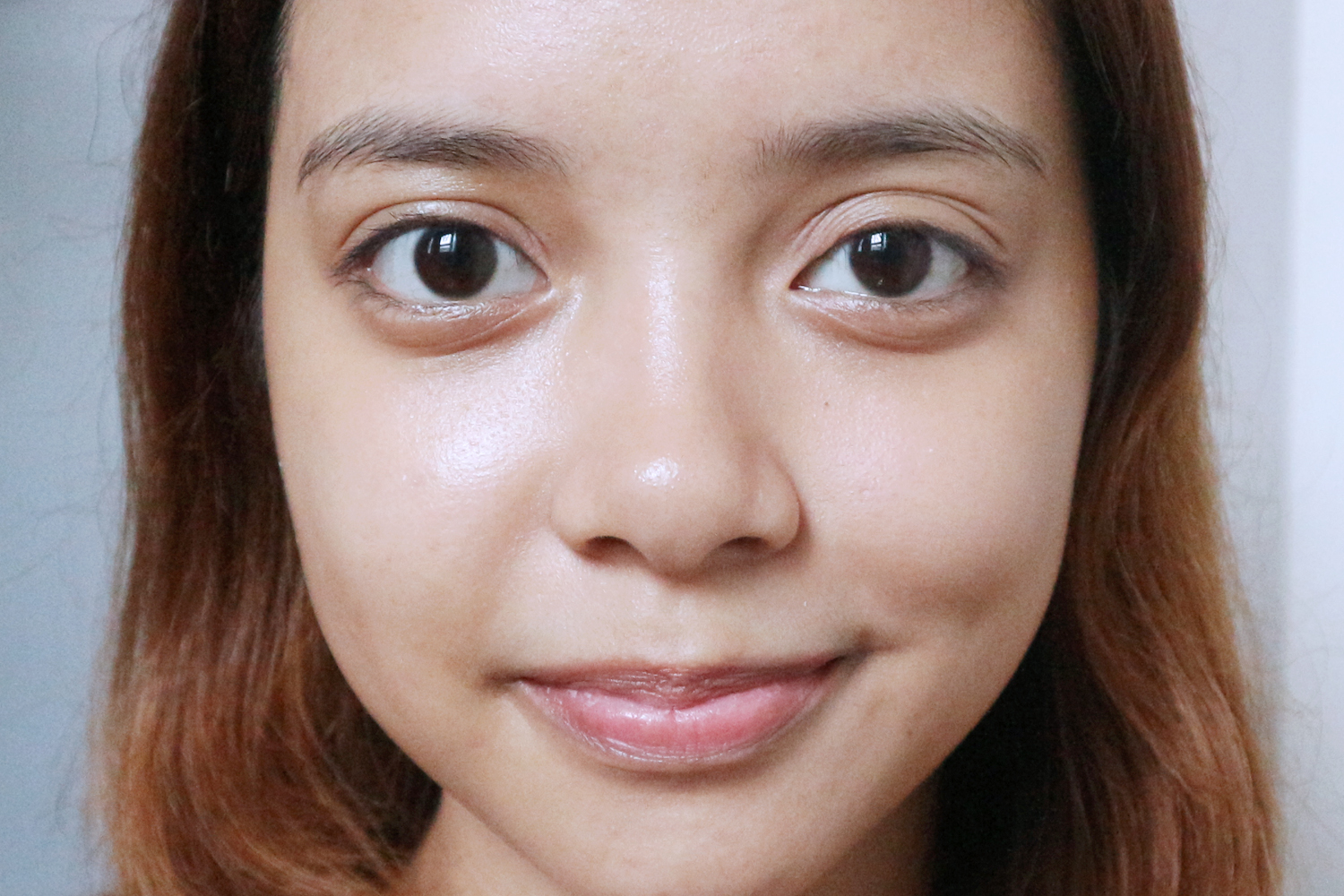 Before brow tattoo (no makeup)