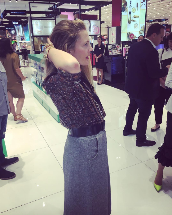 Image via @drewbarrymore on Instagram