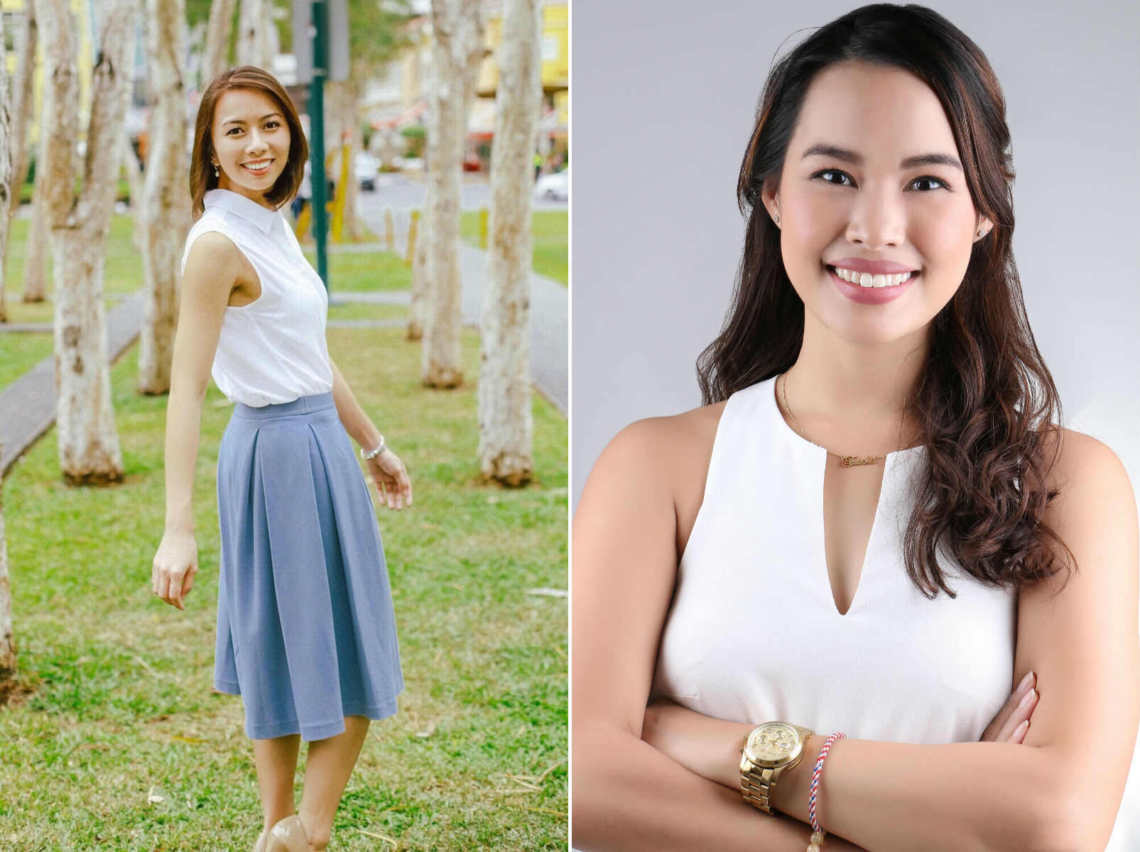 Gretchen Gatan and Trisha Lopez