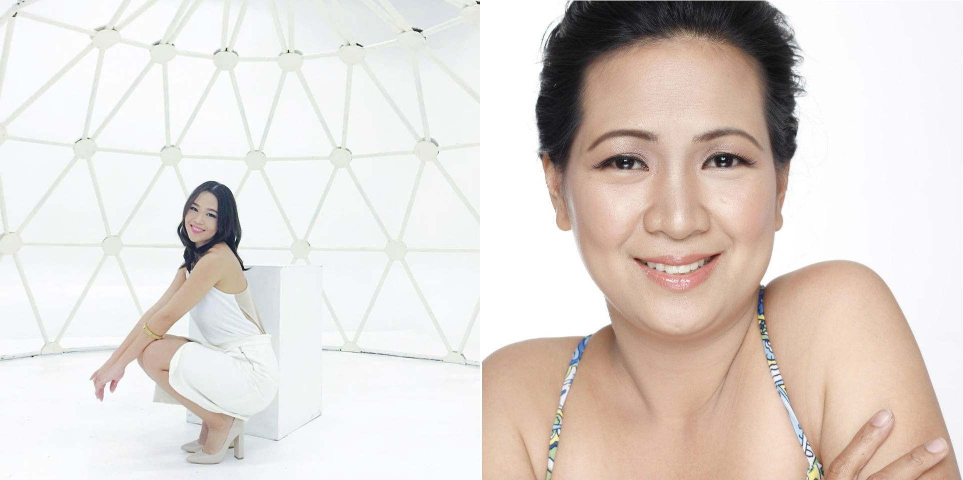 Kate Reyes and Pam Abuan