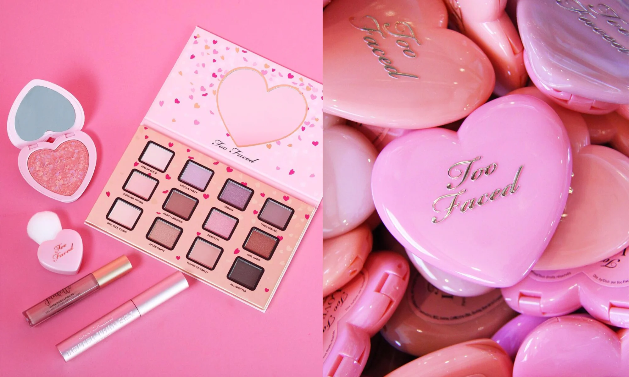 Images via Instagram user @toofaced