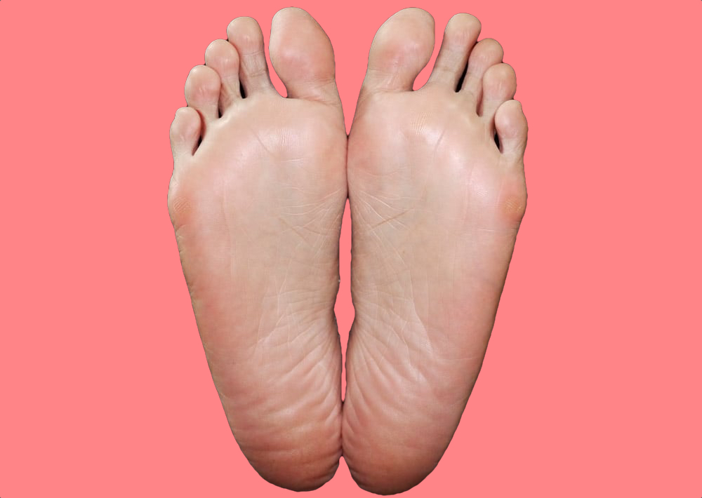 Ta-dah! Smooth feet in one use.