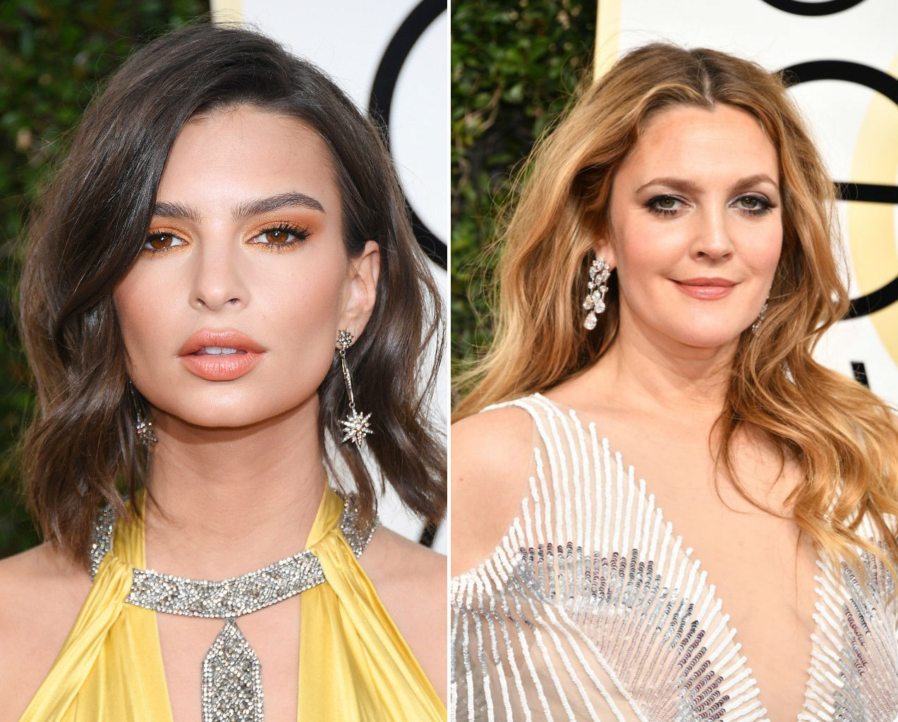 Images via E! Online and PopSugar