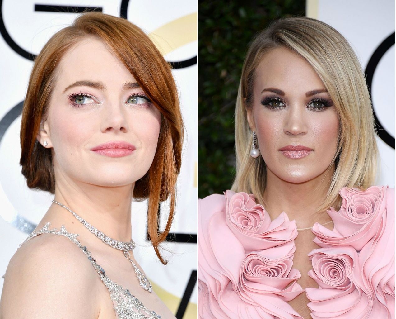 Images via E! Online and Glamour UK