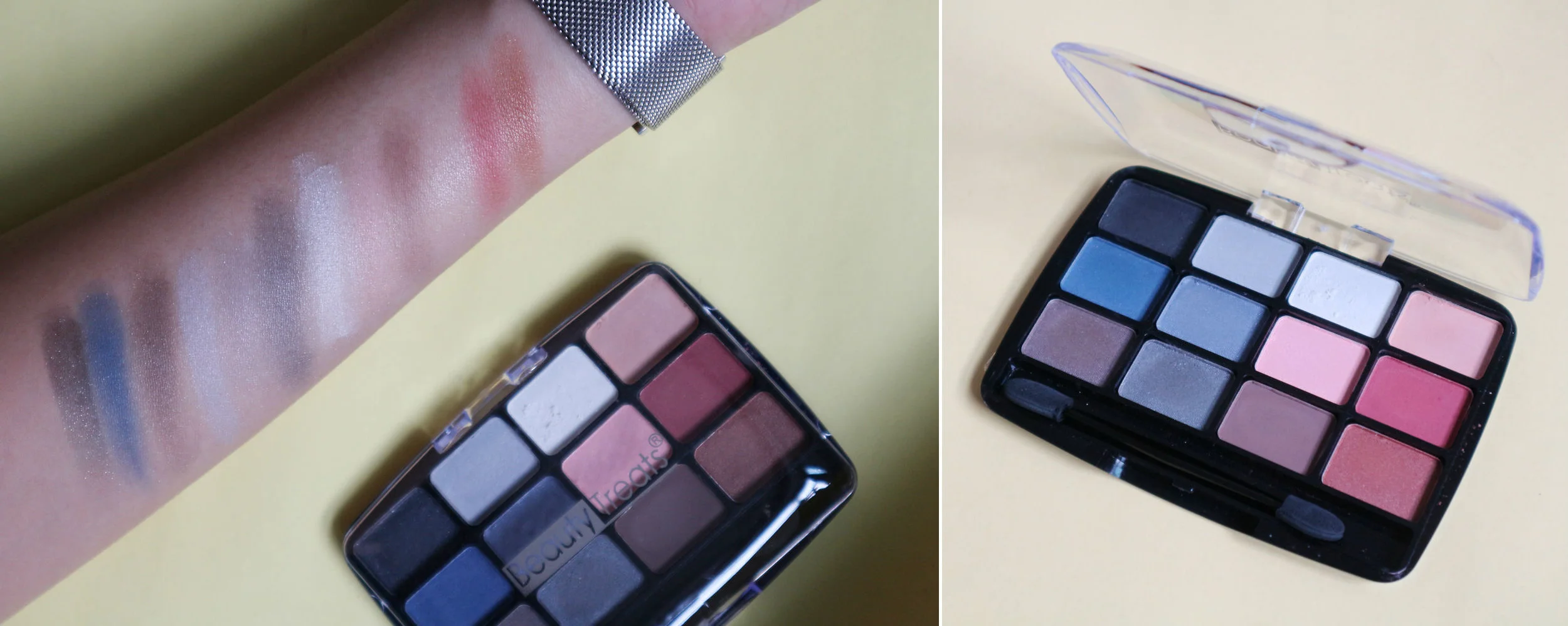 Swatched by column. There were more dud shades than good ones, TBQH. 