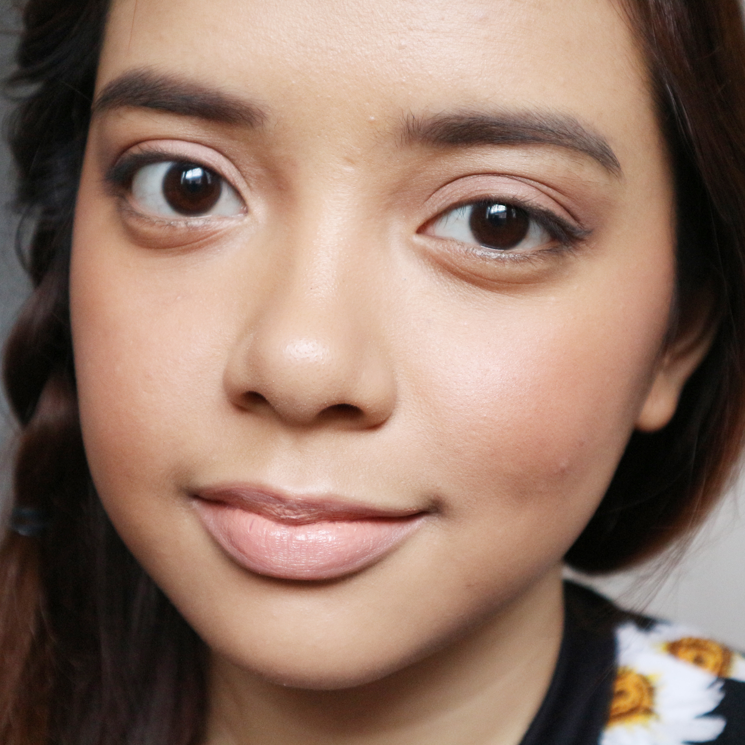 Looks like a throwback photo to when I didn’t yet know how to put on makeup