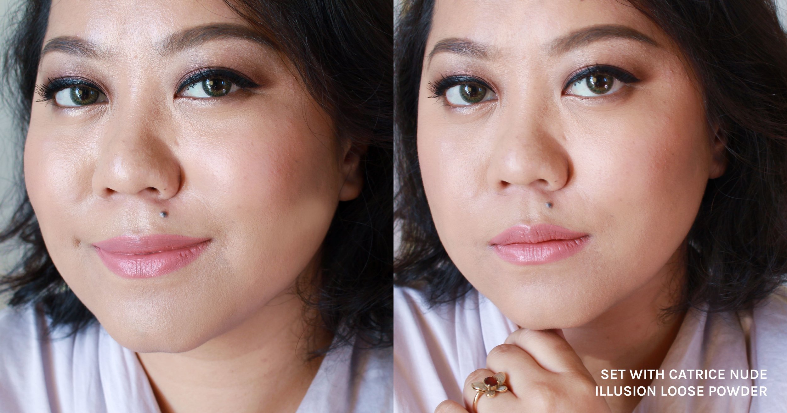 The Nude Illusion mattifies wonderfully, and improves skin texture instantly. It does look flat though.