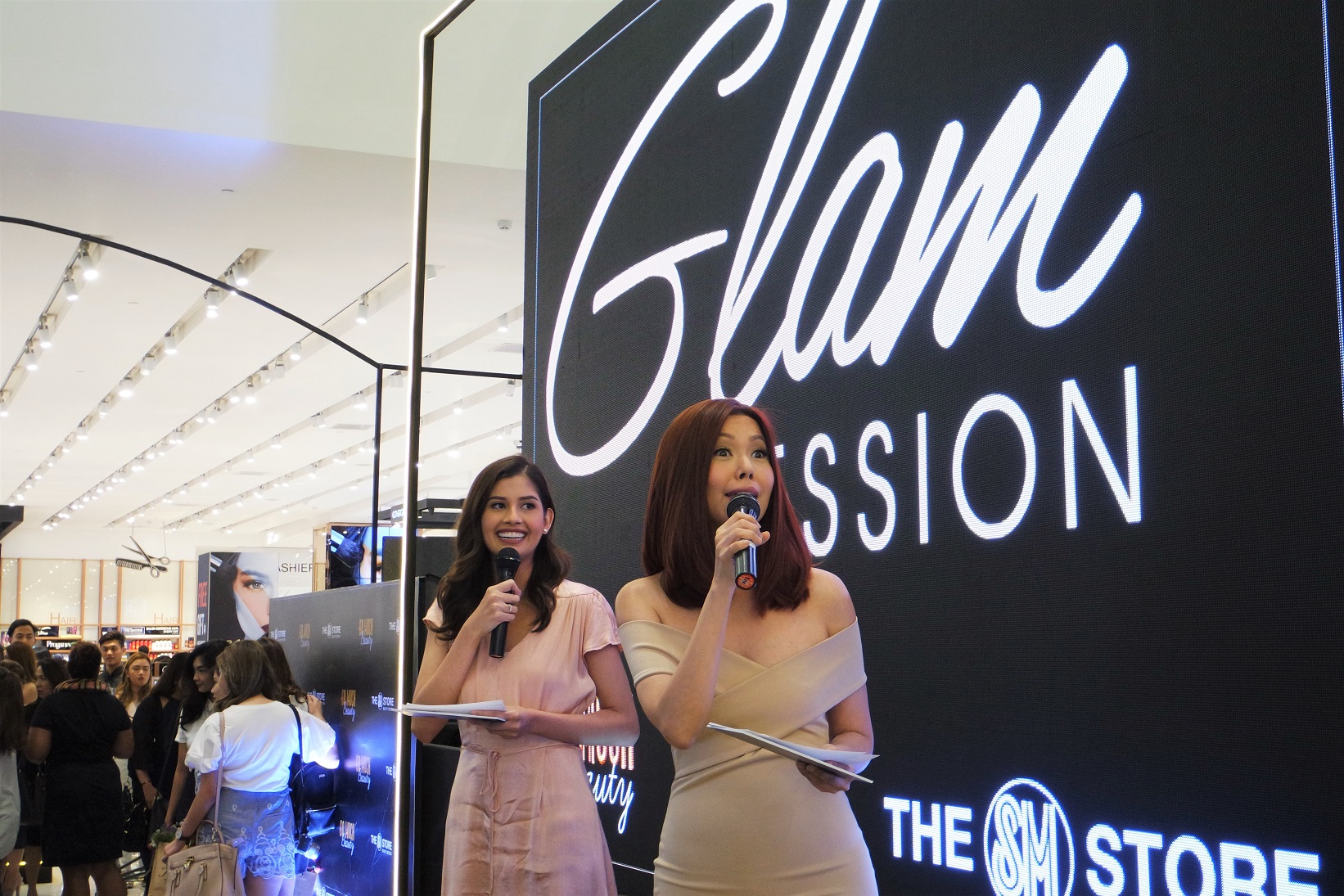 The program was hosted by Bianca Valerio and Shamcey Supsup