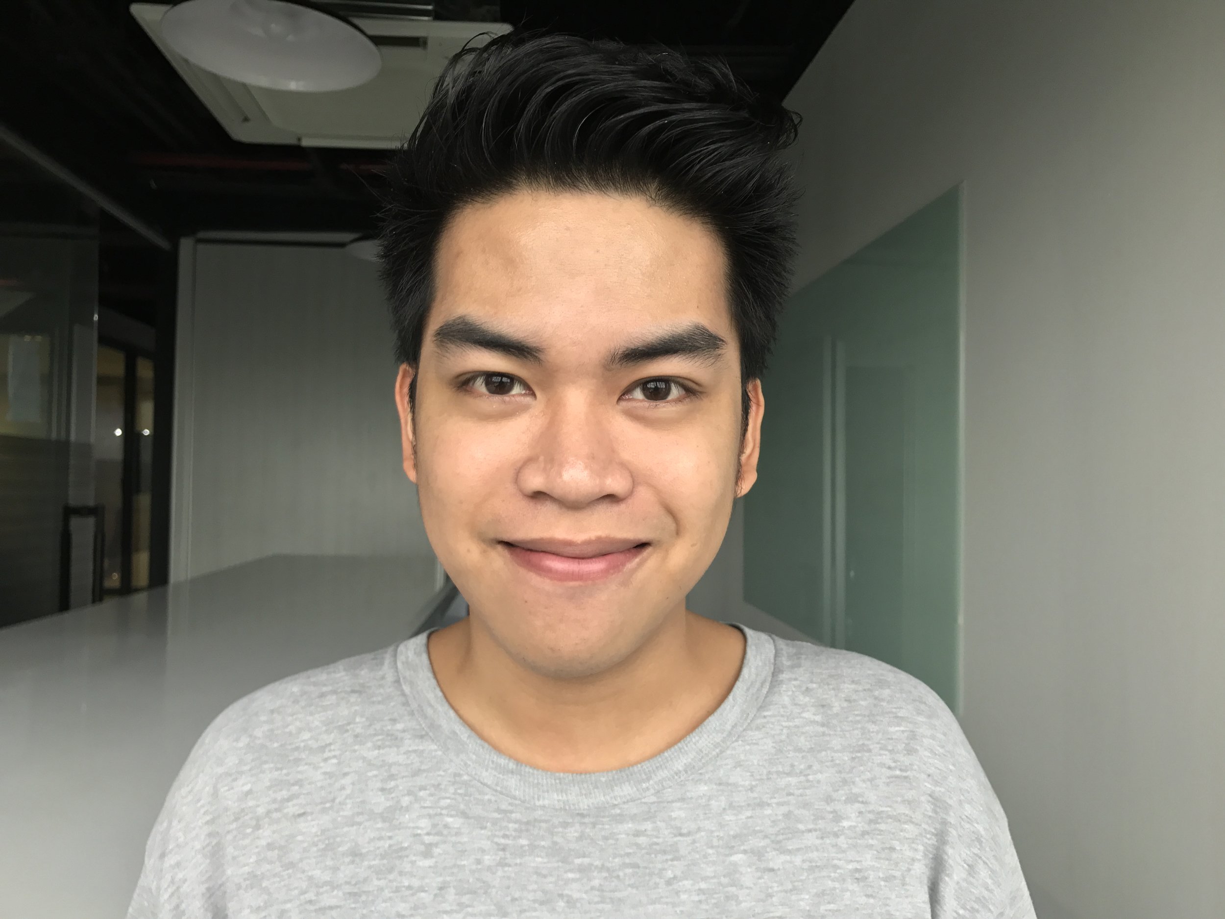 Wearing Quick FX Tinted Moisturizer