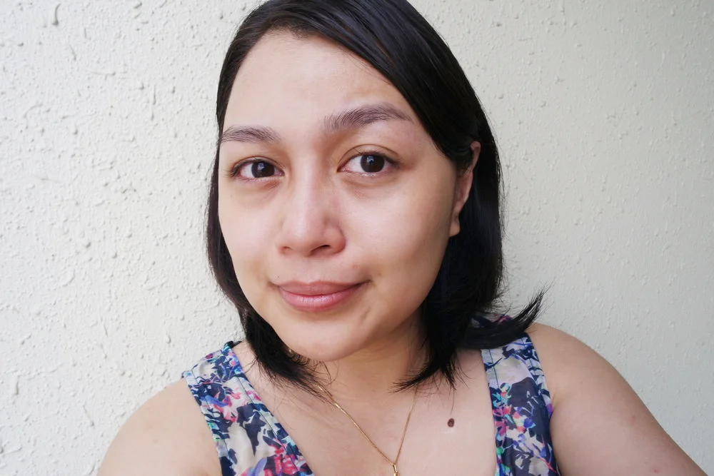 After masking: my complexion looks brighter and the flakiness on my nose and above my lips disappeared