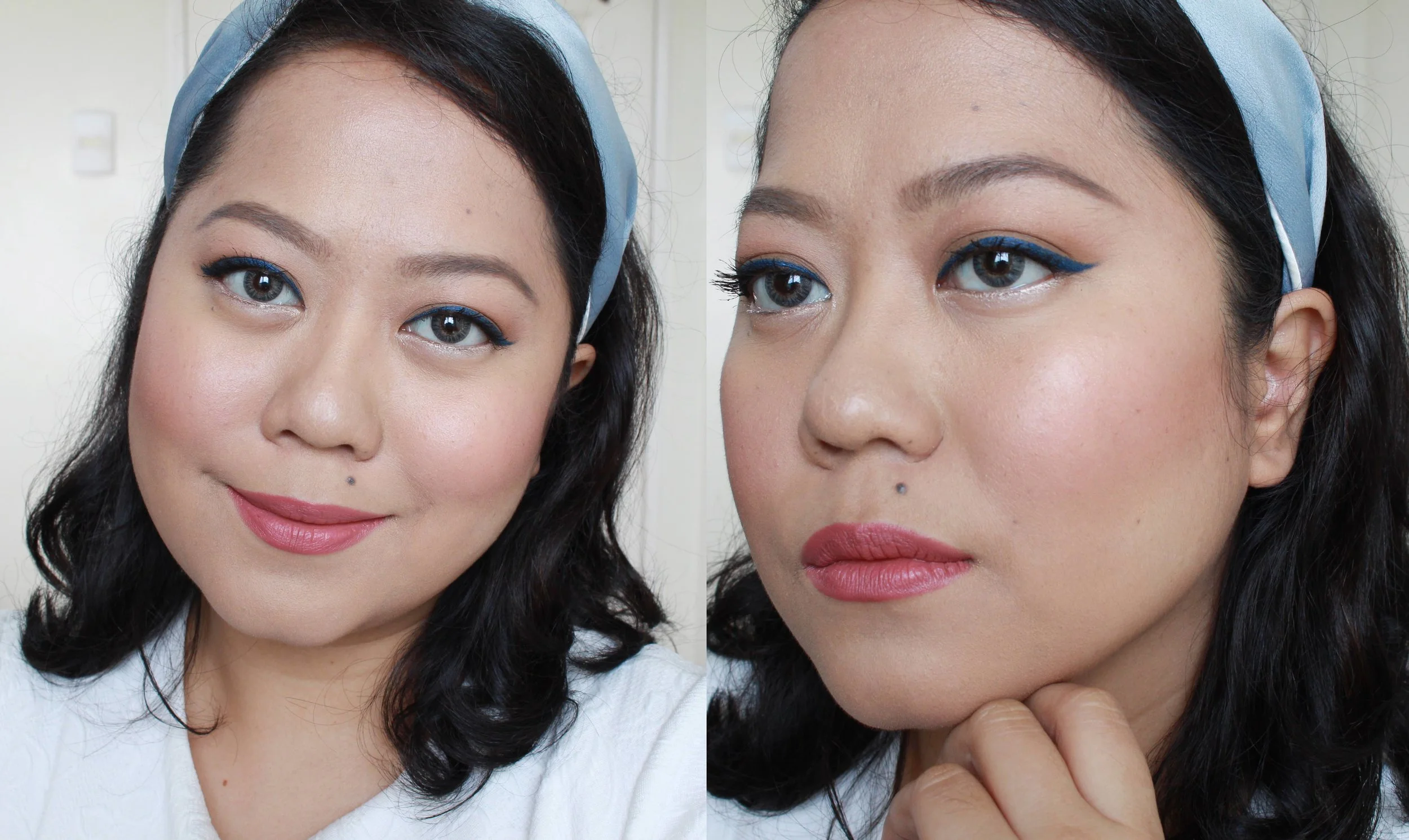 Freshly applied: the Pink Sugar Our Lil Secret Foundation + Concealer on my under eyes
